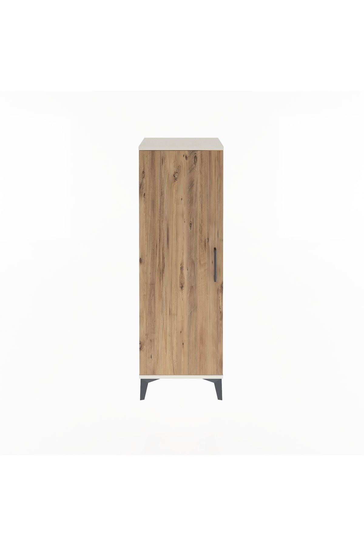 Arges Dolap Tek Raflı Tek Kapaklı Tek Askılı 44x30x134 Aytaşı-Çam