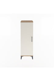 Arges Dolap Tek Raflı Tek Kapaklı Tek Askılı 44x30x134 Çam-Aytaşı