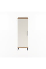 Arges Dolap Tek Raflı Tek Kapaklı Tek Askılı 44x30x134