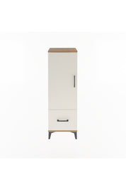 Arges Dolap Tek Raflı Tek Çekmeceli Tek Askılı 44x30x134 Çam-Aytaşı