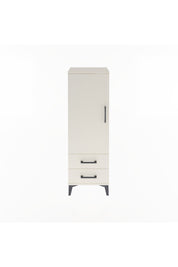 Arges Dolap Tek Raflı 2 Çekmeceli Tek Askılı 44x30x134 Aytaşı-Aytaşı