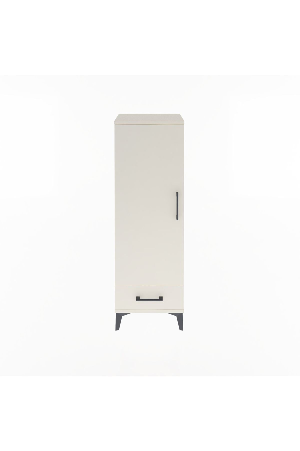 Arges Dolap Tek Raflı Tek Çekmeceli Tek Askılı 44x30x134 Aytaşı-Aytaşı
