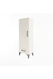 Arges Dolap Tek Raflı Tek Çekmeceli Tek Askılı 44x30x134 Aytaşı-Aytaşı