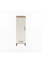 Arges Dolap Tek Raflı Tek Çekmeceli Tek Askılı 44x30x134 Çam-Aytaşı