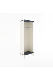 Arges Dolap Tek Askılı 44x30x134 Aytaşı-Antrasit