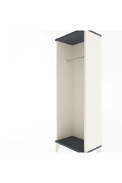 Arges Dolap Tek Askılı 44x30x134 Aytaşı-Antrasit