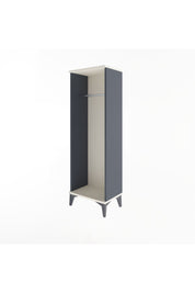 Arges Dolap Tek Askılı 44x30x134 Antrasit-Aytaşı