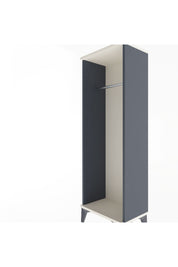 Arges Dolap Tek Askılı 44x30x134 Antrasit-Aytaşı