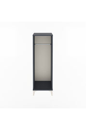 Arges Dolap Tek Askılı 44x30x134 Antrasit-Antrasit