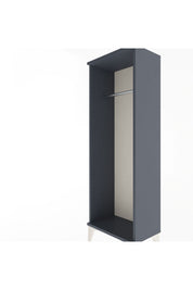 Arges Dolap Tek Askılı 44x30x134 Antrasit-Antrasit