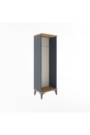 Arges Dolap Tek Askılı 44x30x134 Antrasit-Çam