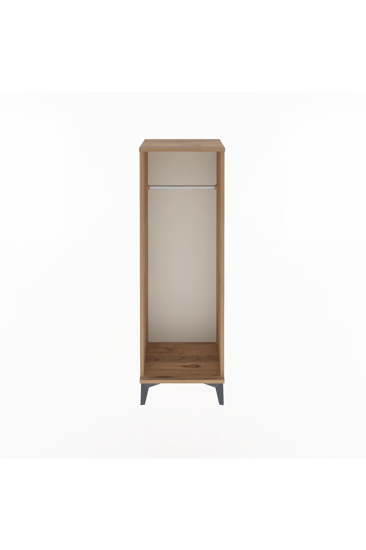 Arges Dolap Tek Askılı 44x30x134 Çam-Çam