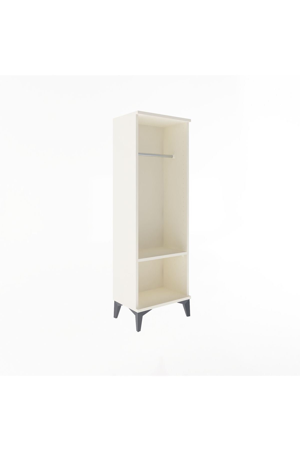 Arges Dolap Tek Raflı Tek Askılı 44x30x134 Aytaşı-Aytaşı