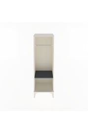 Arges Dolap Tek Raflı Tek Askılı 44x30x134 Aytaşı-Antrasit