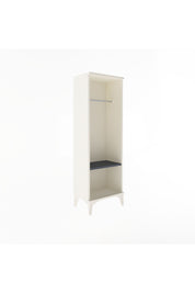 Arges Dolap Tek Raflı Tek Askılı 44x30x134 Aytaşı-Antrasit