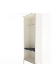 Arges Dolap Tek Raflı Tek Askılı 44x30x134 Aytaşı-Antrasit