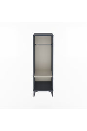 Arges Dolap Tek Raflı Tek Askılı 44x30x134 Antrasit-Aytaşı
