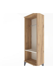 Arges Dolap Tek Raflı Tek Askılı 44x30x134 Çam-Aytaşı
