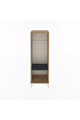 Arges Dolap Tek Raflı Tek Askılı 44x30x134