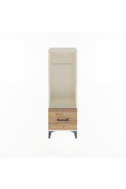 Arges Dolap Tek Raflı Tek Çekmeceli Tek Askılı 44x30x134 Aytaşı-Çam