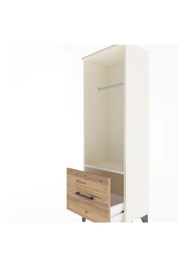 Arges Dolap Tek Raflı Tek Çekmeceli Tek Askılı 44x30x134 Aytaşı-Çam