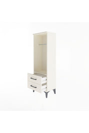 Arges Dolap Tek Raflı 2 Çekmeceli Tek Askılı 44x30x134 Aytaşı-Aytaşı