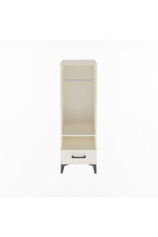 Arges Dolap 2 Raflı Tek Çekmeceli Tek Askılı 44x30x134 Aytaşı-Aytaşı