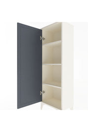 Arges Dolap 3 Raflı Tek Kapaklı 44x30x134 Aytaşı-Antrasit