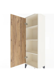 Arges Dolap 3 Raflı Tek Kapaklı 44x30x134 Aytaşı-Çam