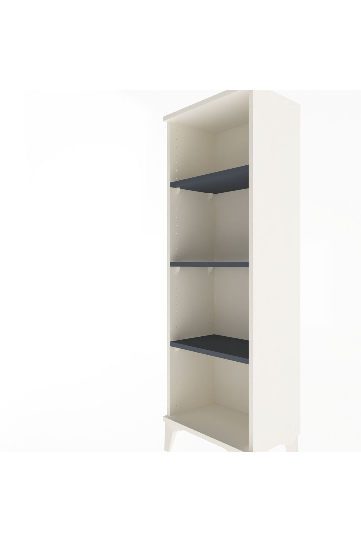 Arges Dolap 3 Raflı 44x30x134 Aytaşı-Antrasit