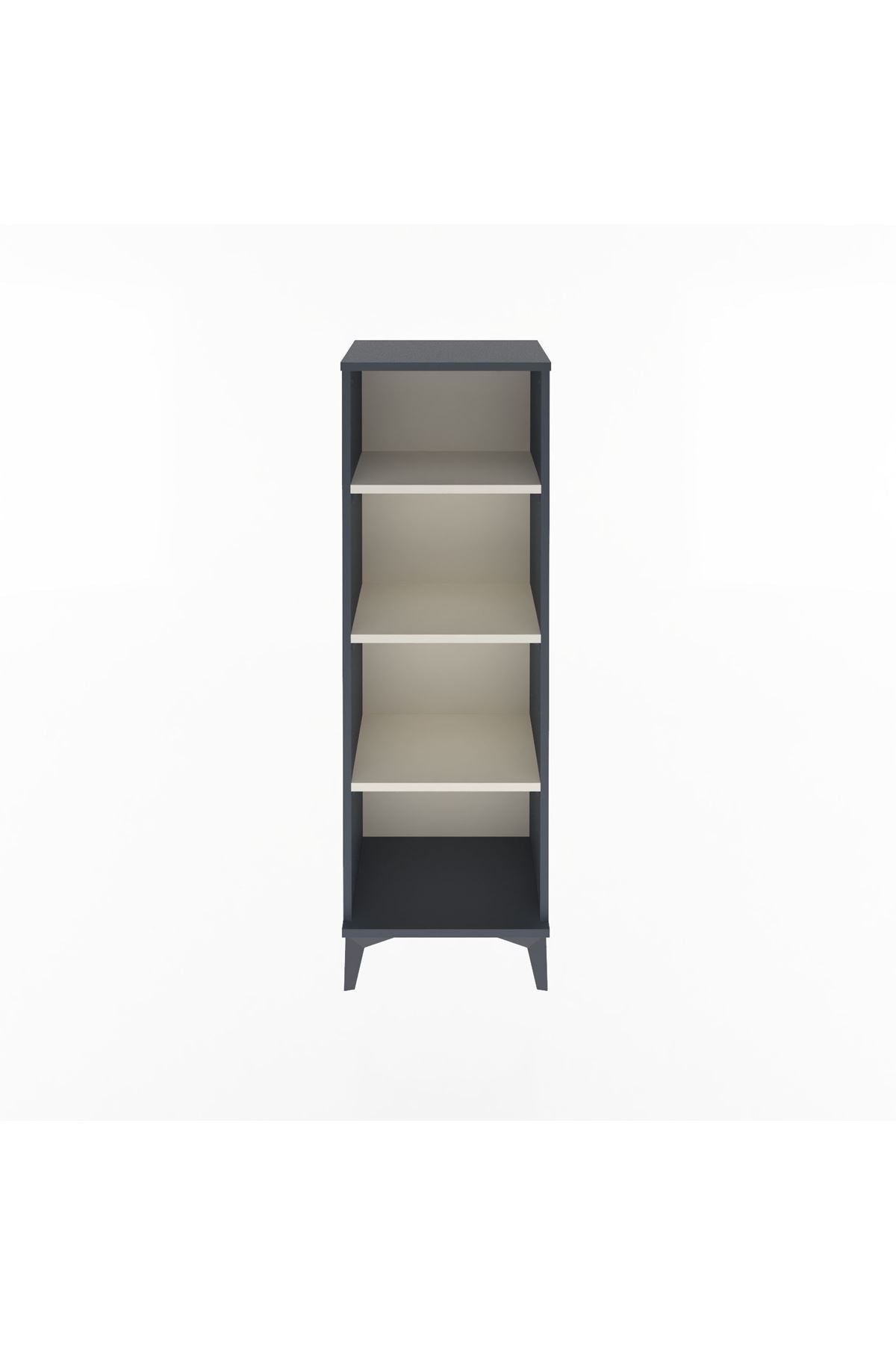 Arges Dolap 3 Raflı 44x30x134 Antrasit-Aytaşı