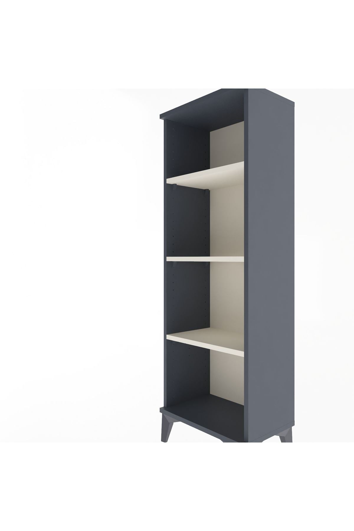 Arges Dolap 3 Raflı 44x30x134 Antrasit-Aytaşı