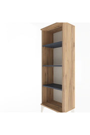 Arges Dolap 3 Raflı 44x30x134 Çam-Antrasit