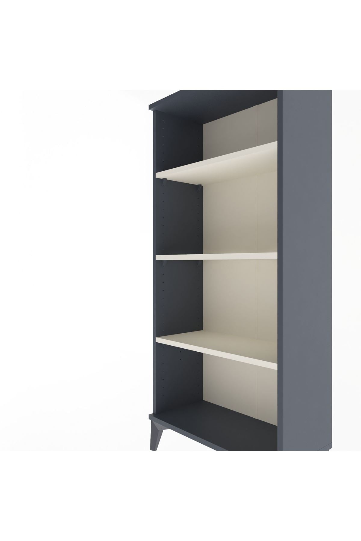 Arges Dolap 3 Raflı 60x30x134 Antrasit-Aytaşı