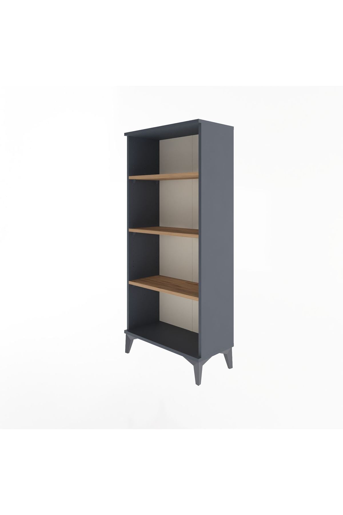 Arges Dolap 3 Raflı 60x30x134 Antrasit-Çam