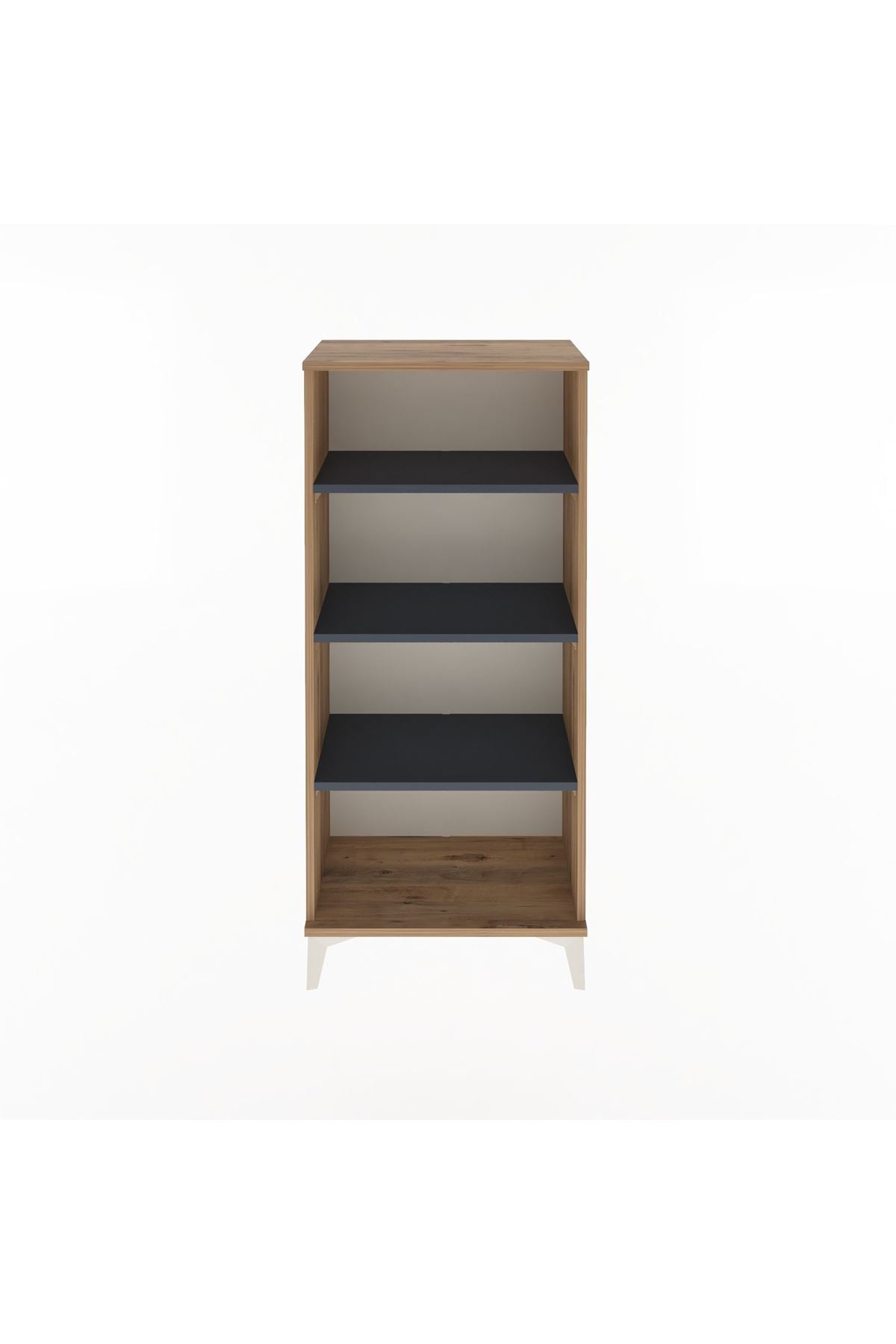 Arges Dolap 3 Raflı 60x30x134 Çam-Antrasit