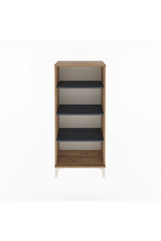 Arges Dolap 3 Raflı 60x30x134 Çam-Antrasit