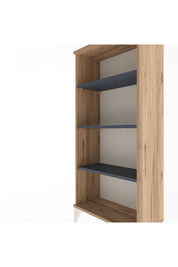 Arges Dolap 3 Raflı 60x30x134 Çam-Antrasit