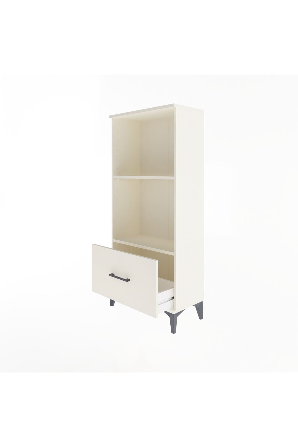 Arges Dolap Tek Raflı Tek Çekmeceli 60x30x134 Aytaşı-Aytaşı