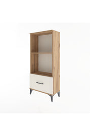 Arges Dolap Tek Raflı Tek Çekmeceli 60x30x134 Çam-Aytaşı