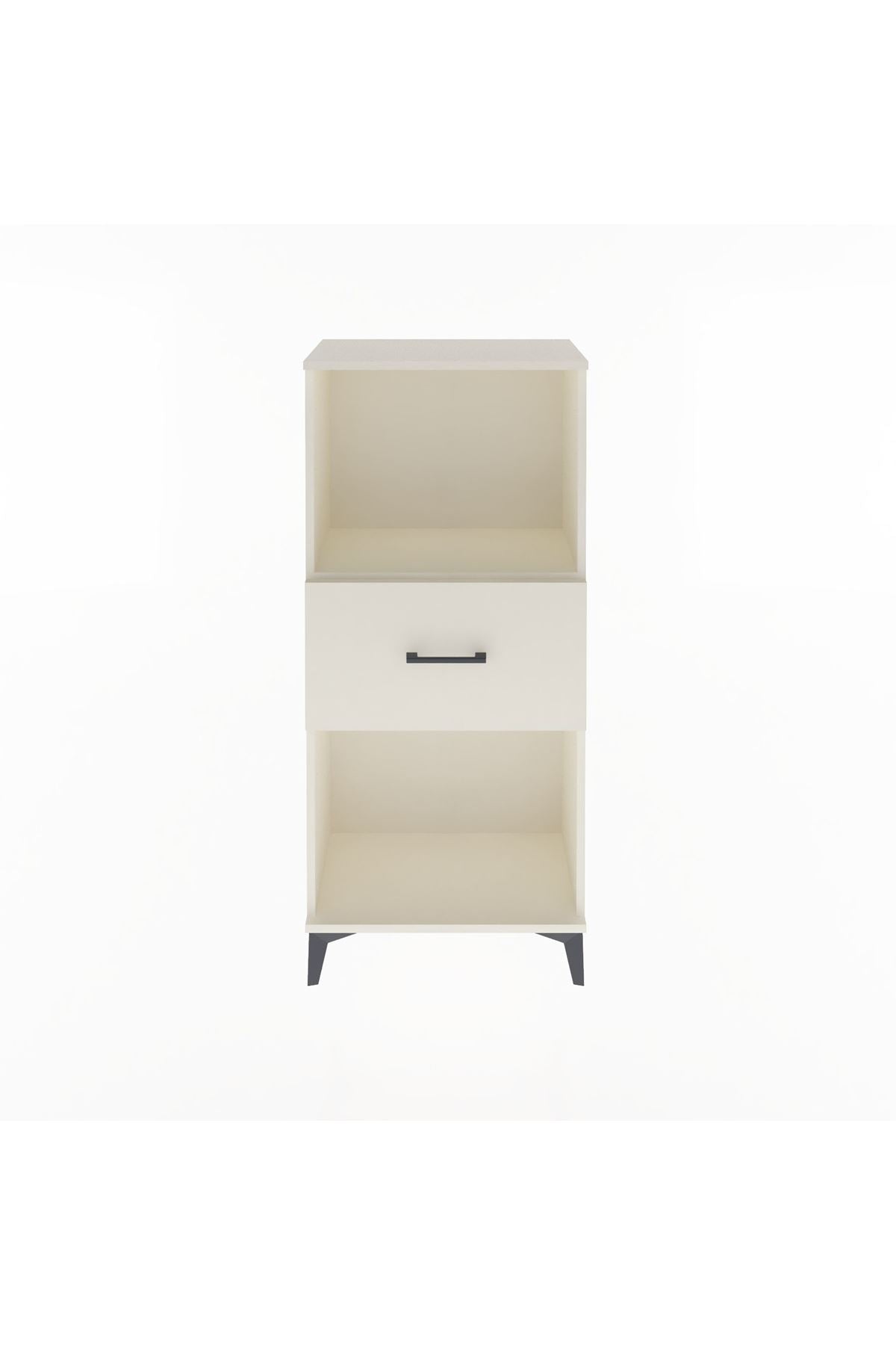 Arges Dolap Tek Raflı Tek Çekmeceli 60x30x134 Aytaşı-Aytaşı