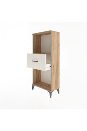 Arges Dolap Tek Raflı Tek Çekmeceli 60x30x134 Çam-Aytaşı