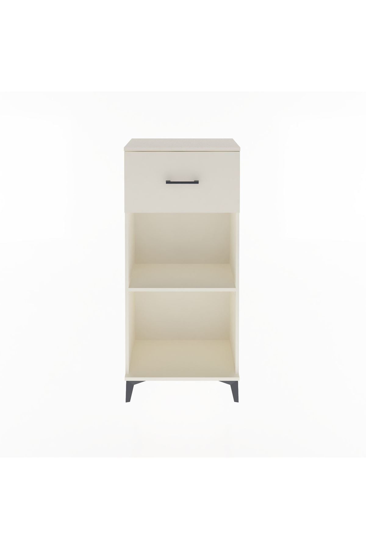 Arges Dolap Tek Raflı Tek Çekmeceli 60x30x134 Aytaşı-Aytaşı