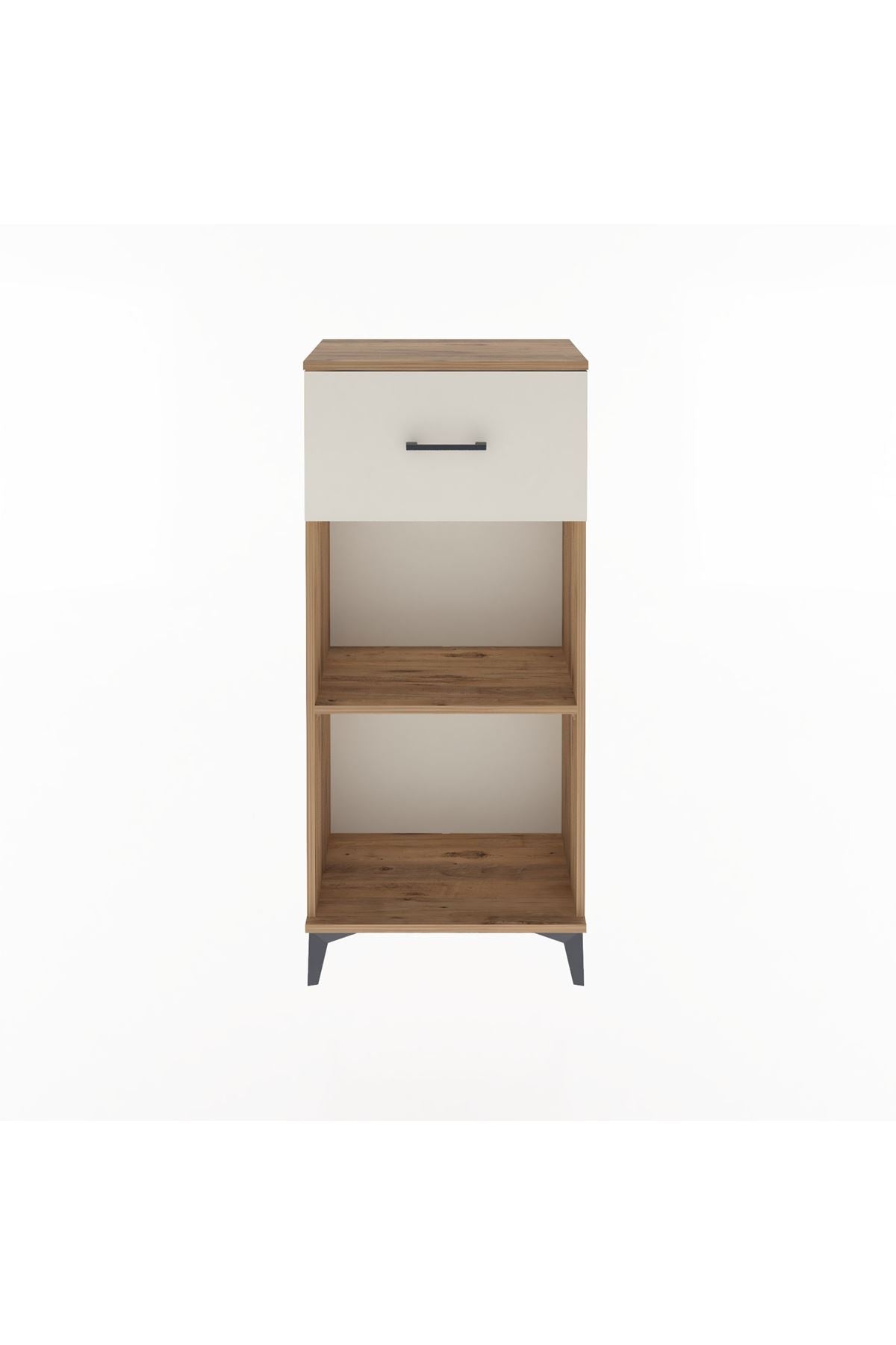 Arges Dolap Tek Raflı Tek Çekmeceli 60x30x134 Çam-Aytaşı