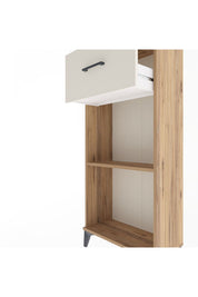 Arges Dolap Tek Raflı Tek Çekmeceli 60x30x134 Çam-Aytaşı