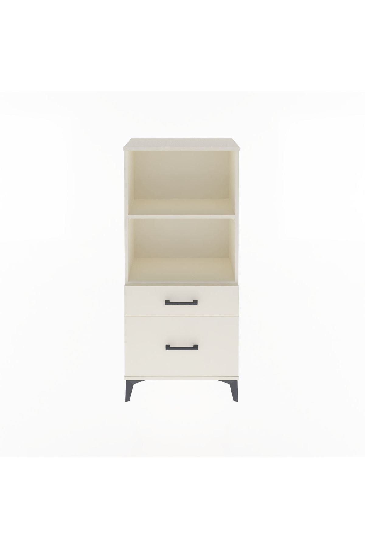 Arges Dolap 2 Raflı 2 Çekmeceli 60x30x134 Aytaşı-Aytaşı