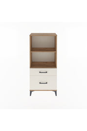 Arges Dolap 2 Raflı 2 Çekmeceli 60x30x134 Çam-Aytaşı