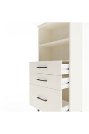 Arges Dolap 2 Raflı 3 Çekmeceli 60x30x134 Aytaşı-Aytaşı