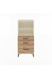 Arges Dolap 2 Raflı 3 Çekmeceli 60x30x134 Aytaşı-Çam
