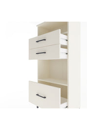 Arges Dolap 2 Raflı 3 Çekmeceli 60x30x134 Aytaşı-Aytaşı